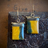 Tiger’s Eye/Hawk’s Eye Earrings
